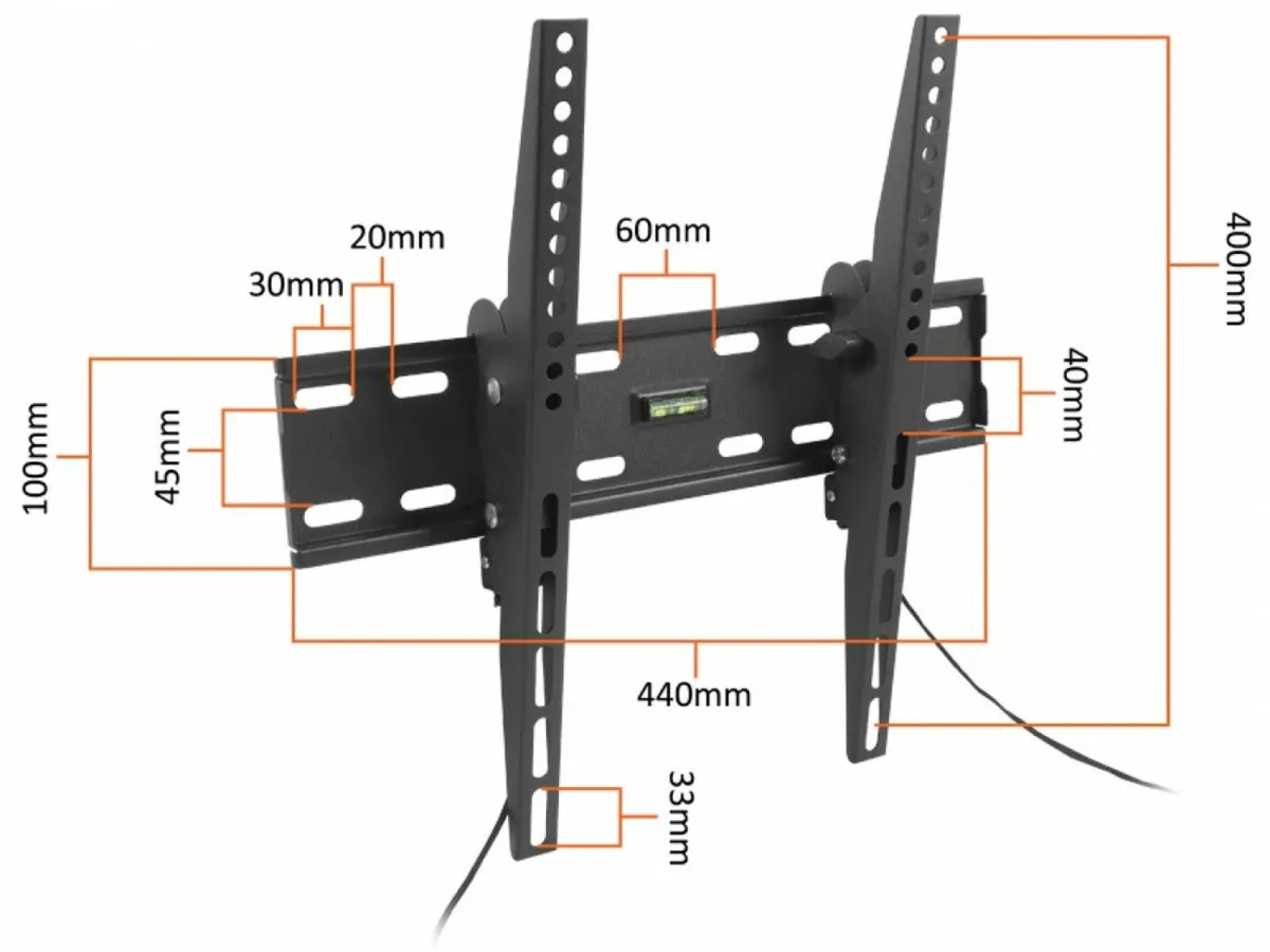 TV Wall Mount Bracket Tilt 23" - 60" TV - Image 2