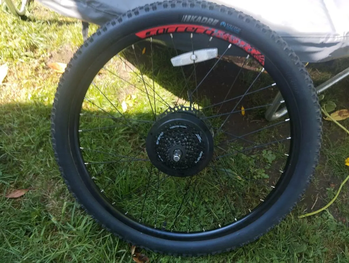 Carrera E. Bike back wheel - Image 1