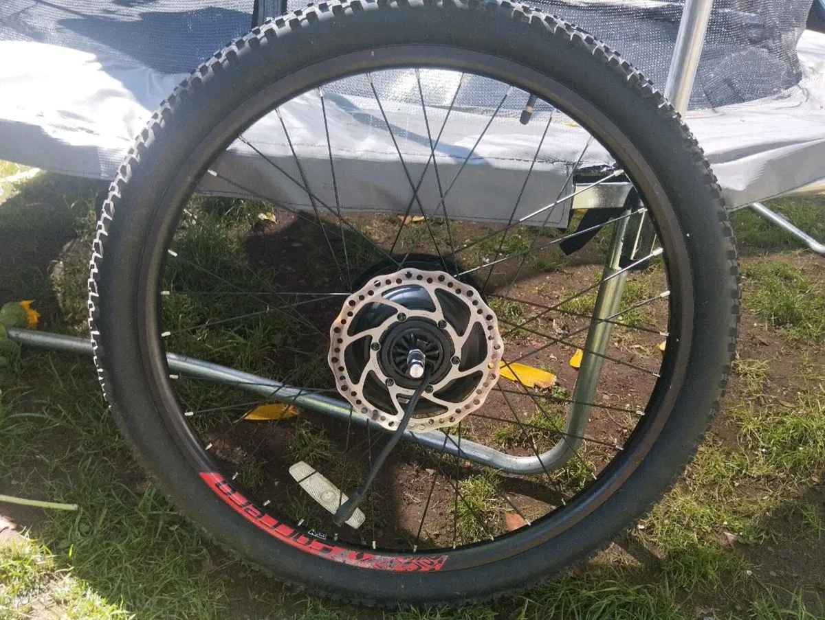 Carrera E. Bike back wheel - Image 2