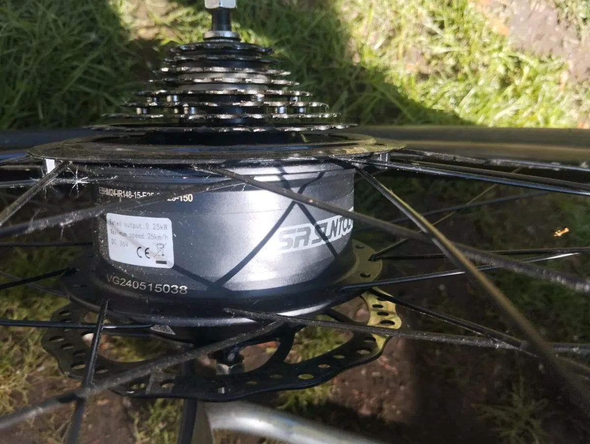 Carrera E. Bike back wheel - Image 3