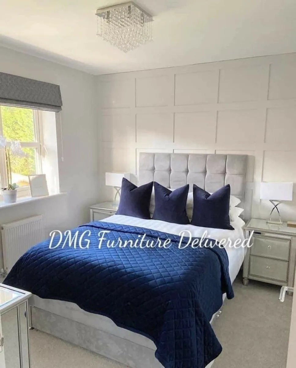 New Divan Beds With Mattresses And Headboard - Image 1