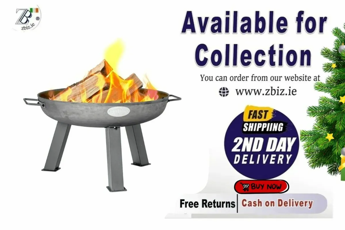 Fire Pit with Handles: Portable and Functional - Image 1