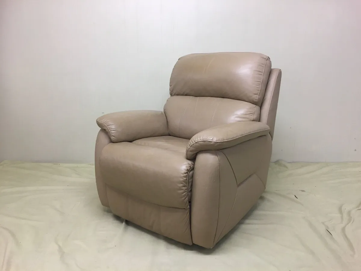 Leather Reclining Armchair - Image 2