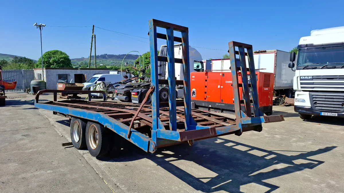 2 Axle  Low Loader , Sprung Draw Bar - Image 3