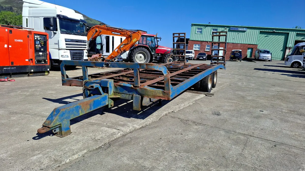 2 Axle  Low Loader , Sprung Draw Bar - Image 2