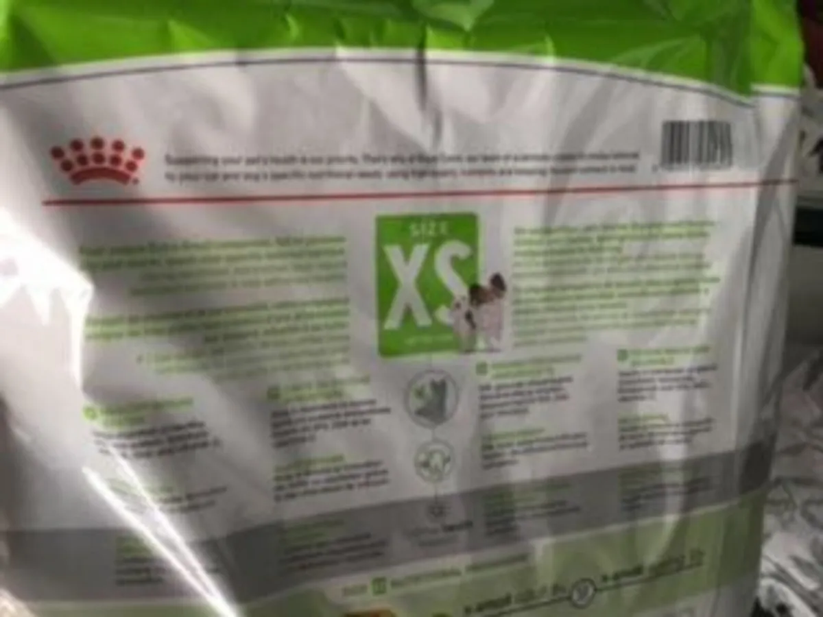 Royal Canin XS Adult Kibble for small dogs. - Image 2
