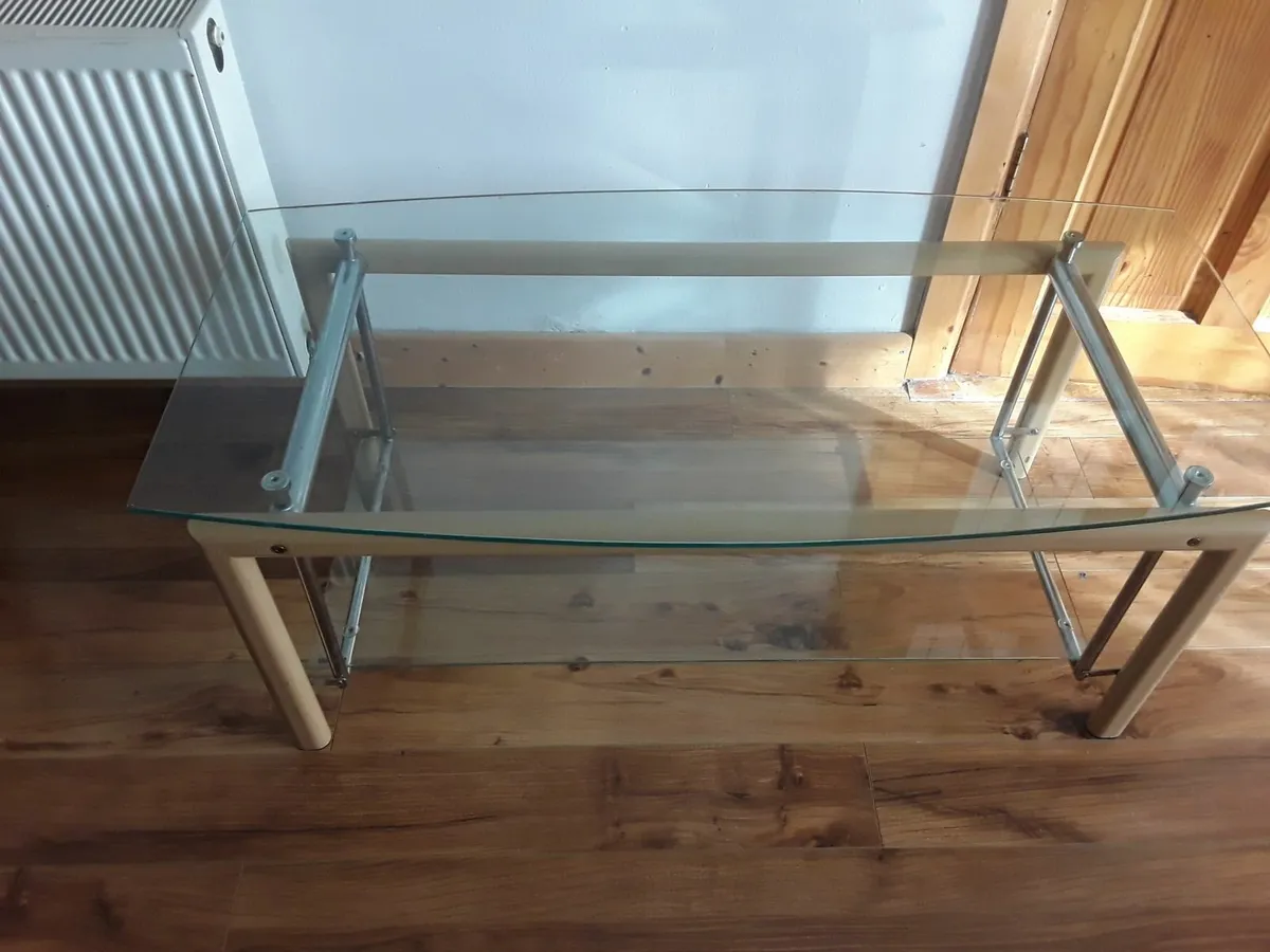Brand new glass coffee table - Image 2