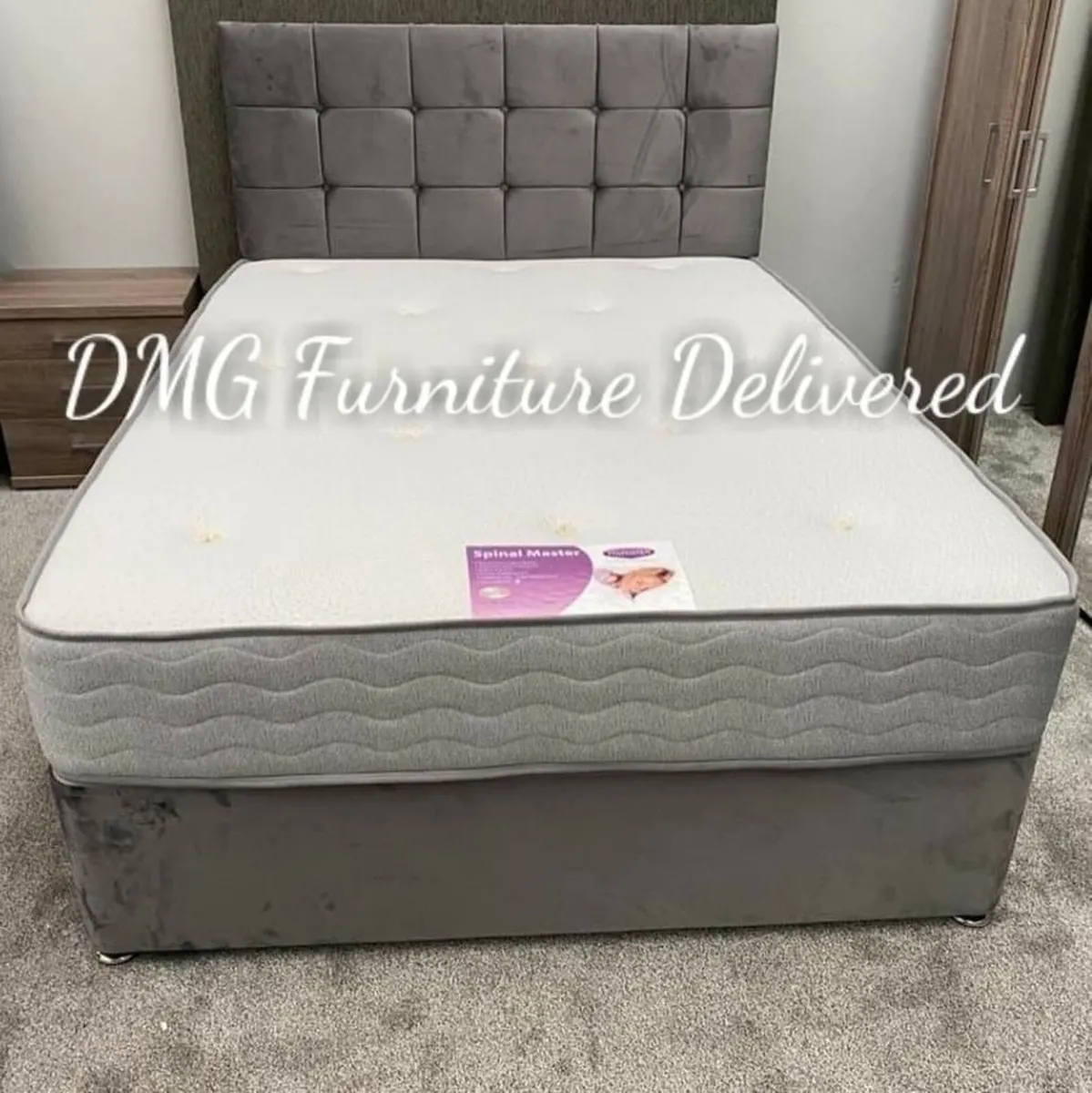 New Divan Beds With Mattresses And Headboard - Image 1