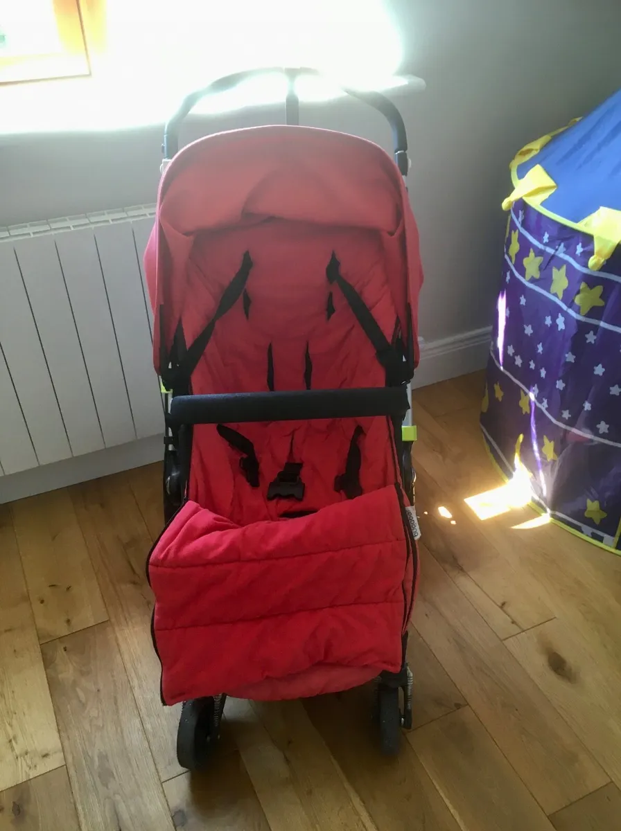 Bugaboo Cameleon-red & navy - Image 2