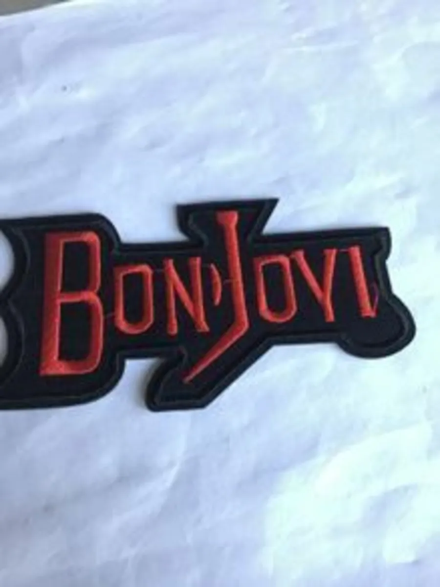 Bon Jovi Iron/Sew on patch