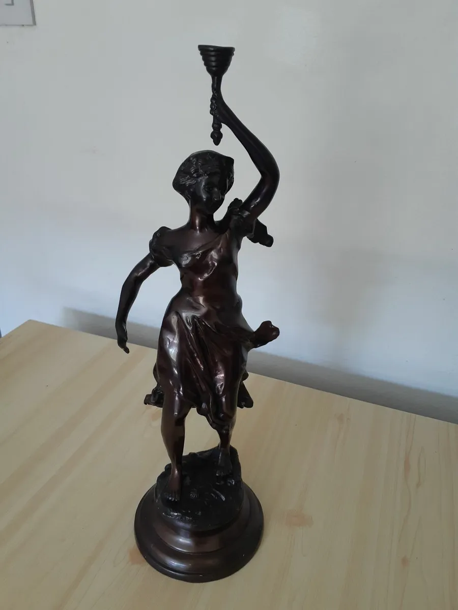 Rare 19 th. Century Bronze by Rousseau. - Image 3