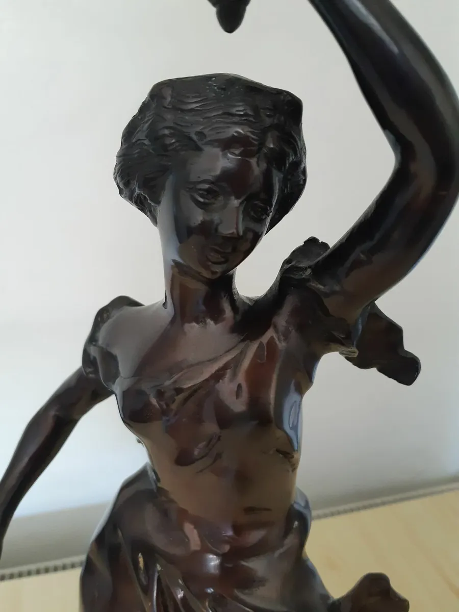 Rare 19 th. Century Bronze by Rousseau. - Image 1