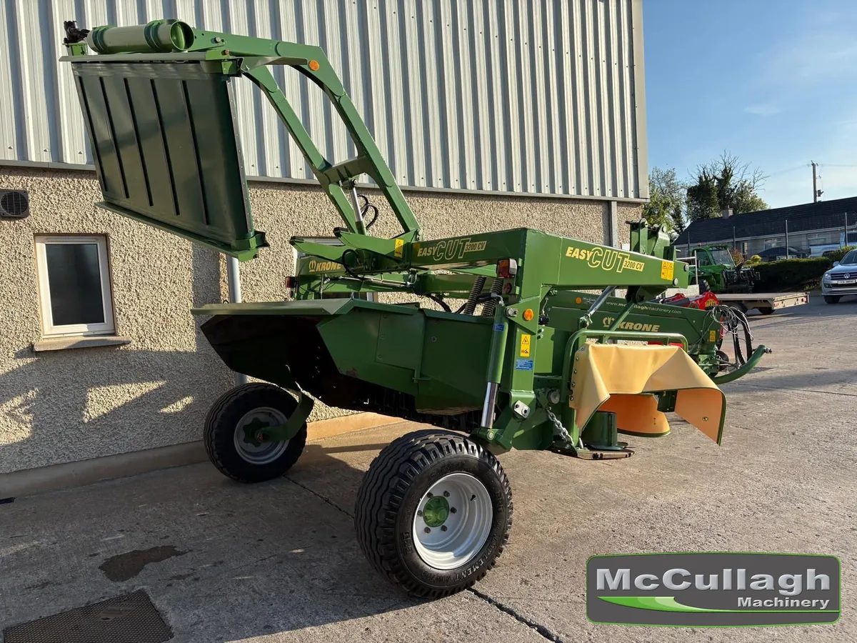Krone 3200 EasyCut 10ft Trailed Mower Conditioner - Image 4