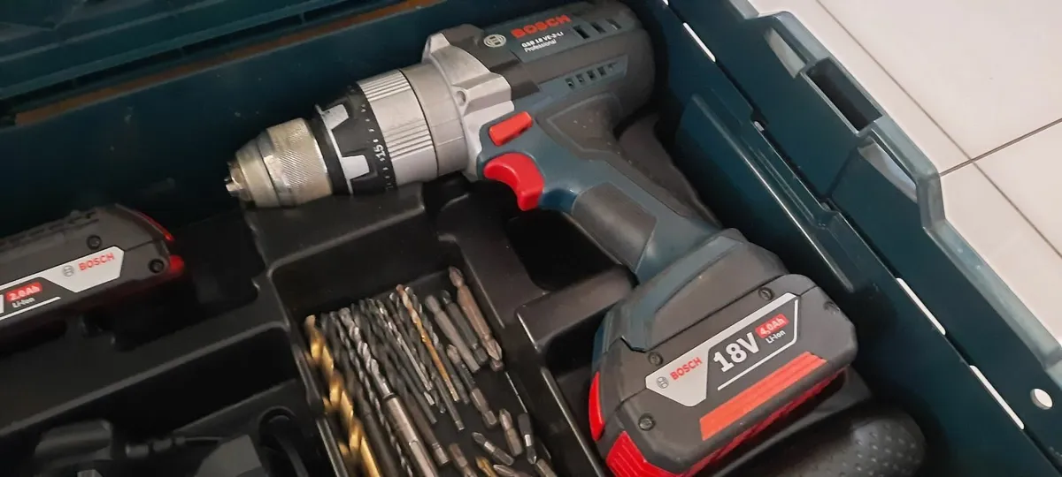 Bosch GSB 18 VE-2-Li 18v Combi Drill - Image 2