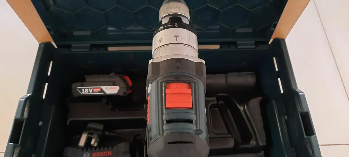 Bosch GSB 18 VE-2-Li 18v Combi Drill - Image 4