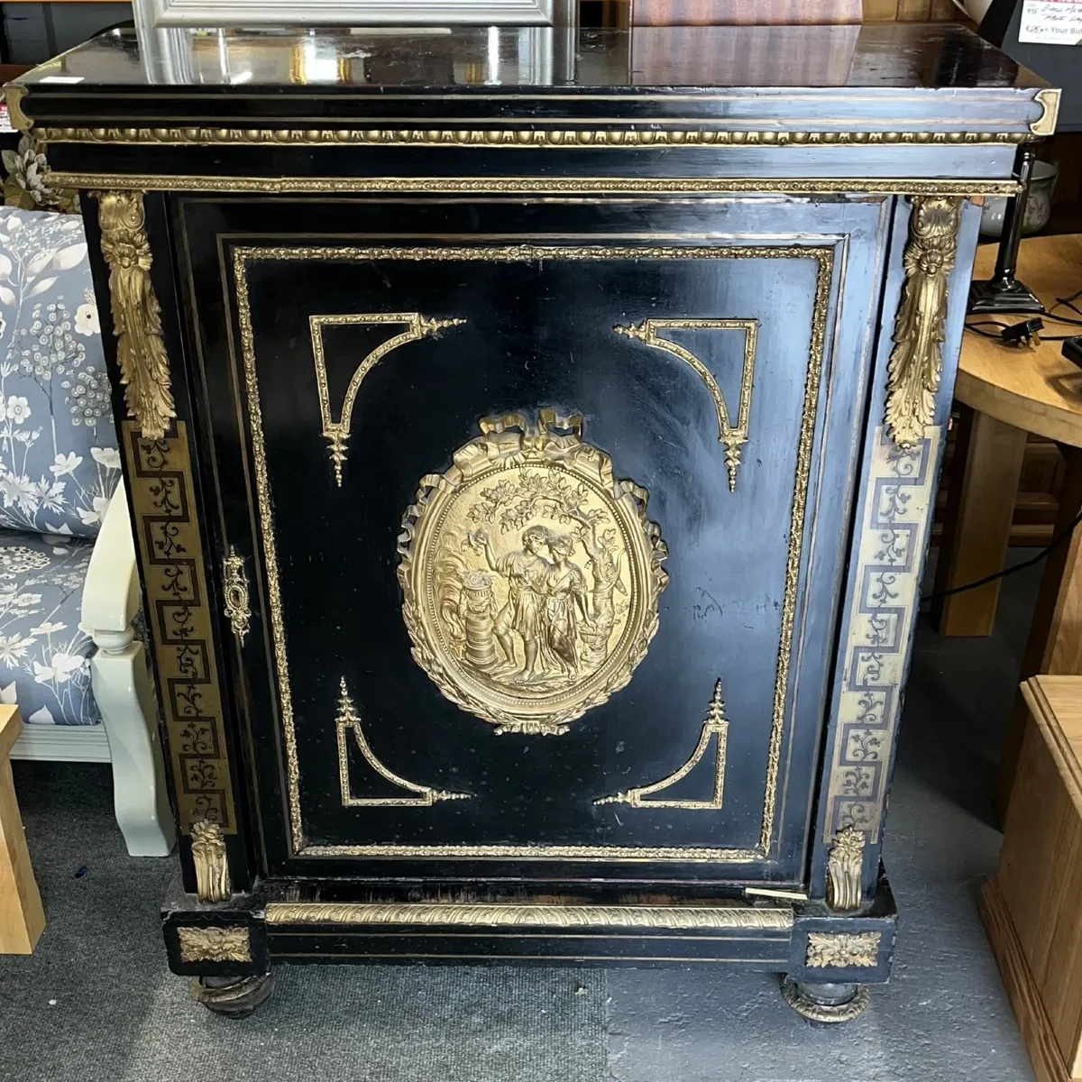 Empire Style Boullé Cabinet - Image 1