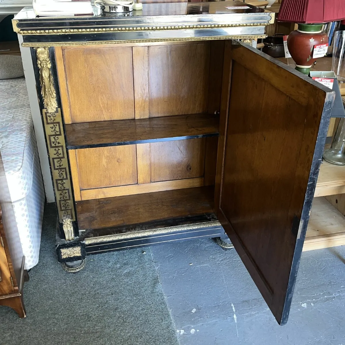 Empire Style Boullé Cabinet - Image 4