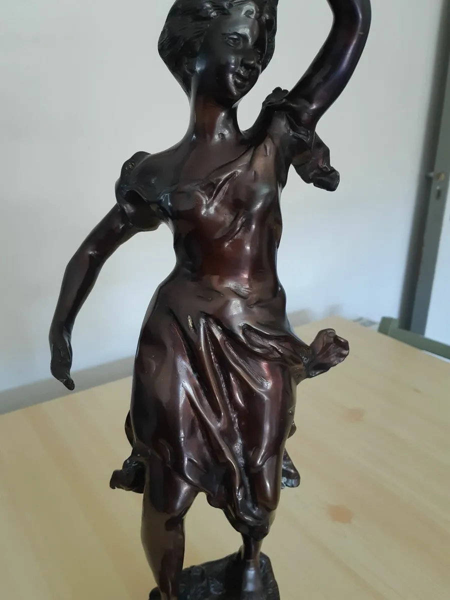 Rare 19 th. Century Bronze by Rousseau. - Image 2