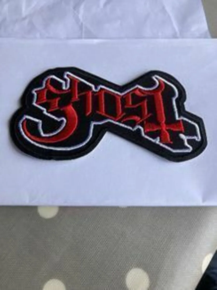 Iron/Sew on patch - GHOST (Swedish Rock Band)