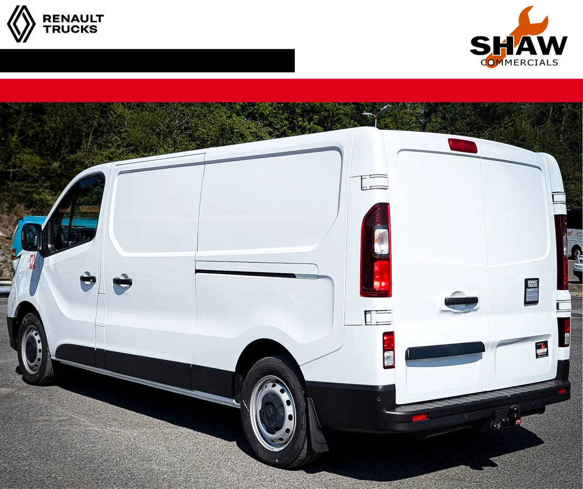 New Renault Trucks Trafic White Color Red Edition - Image 2