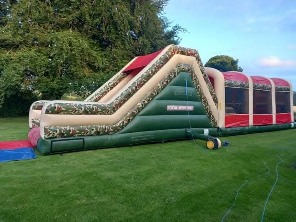 60ft long total wipeout obstacle course - Image 1