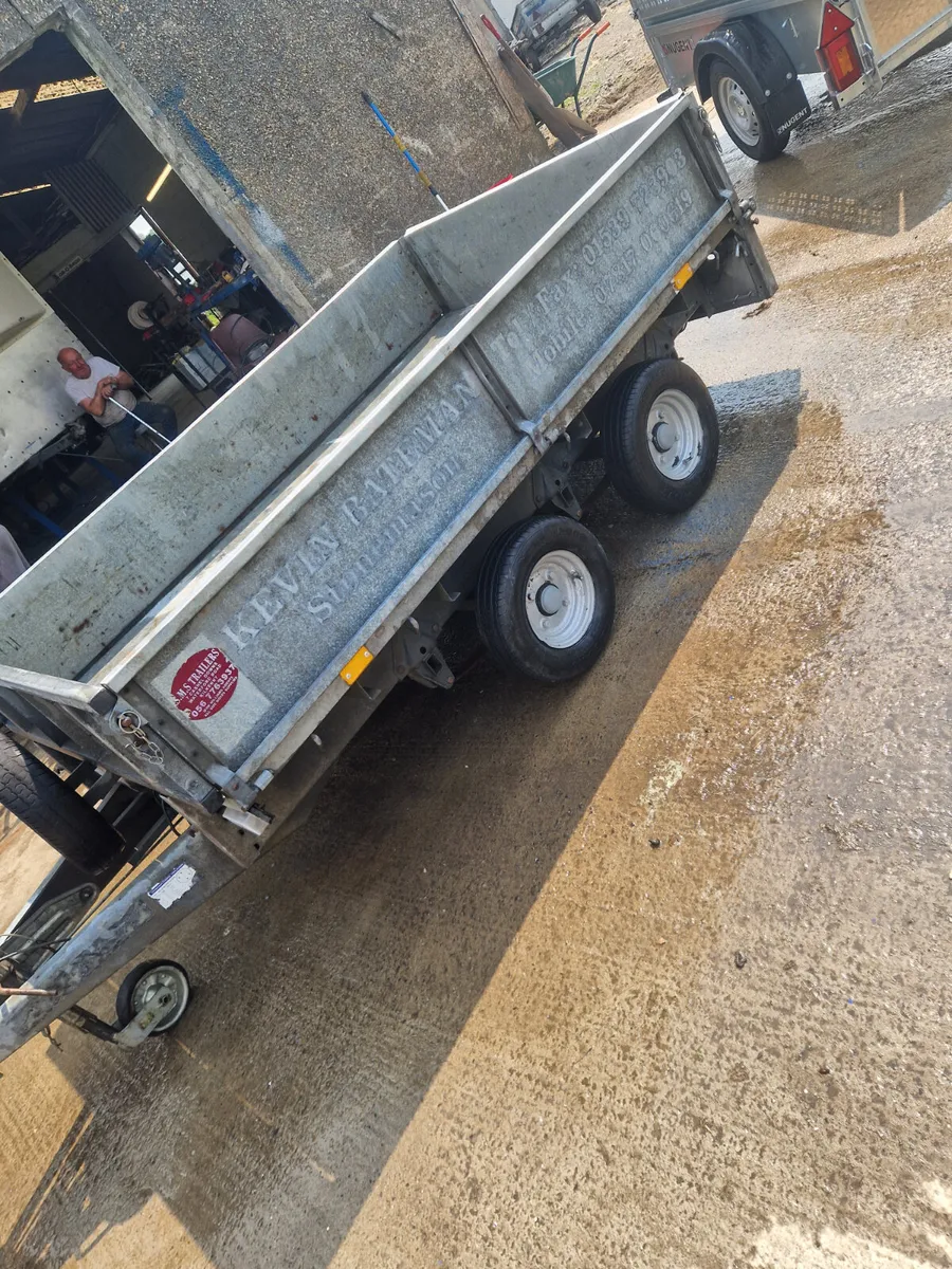 8x5 ifor Williams dropside trailer - Image 1