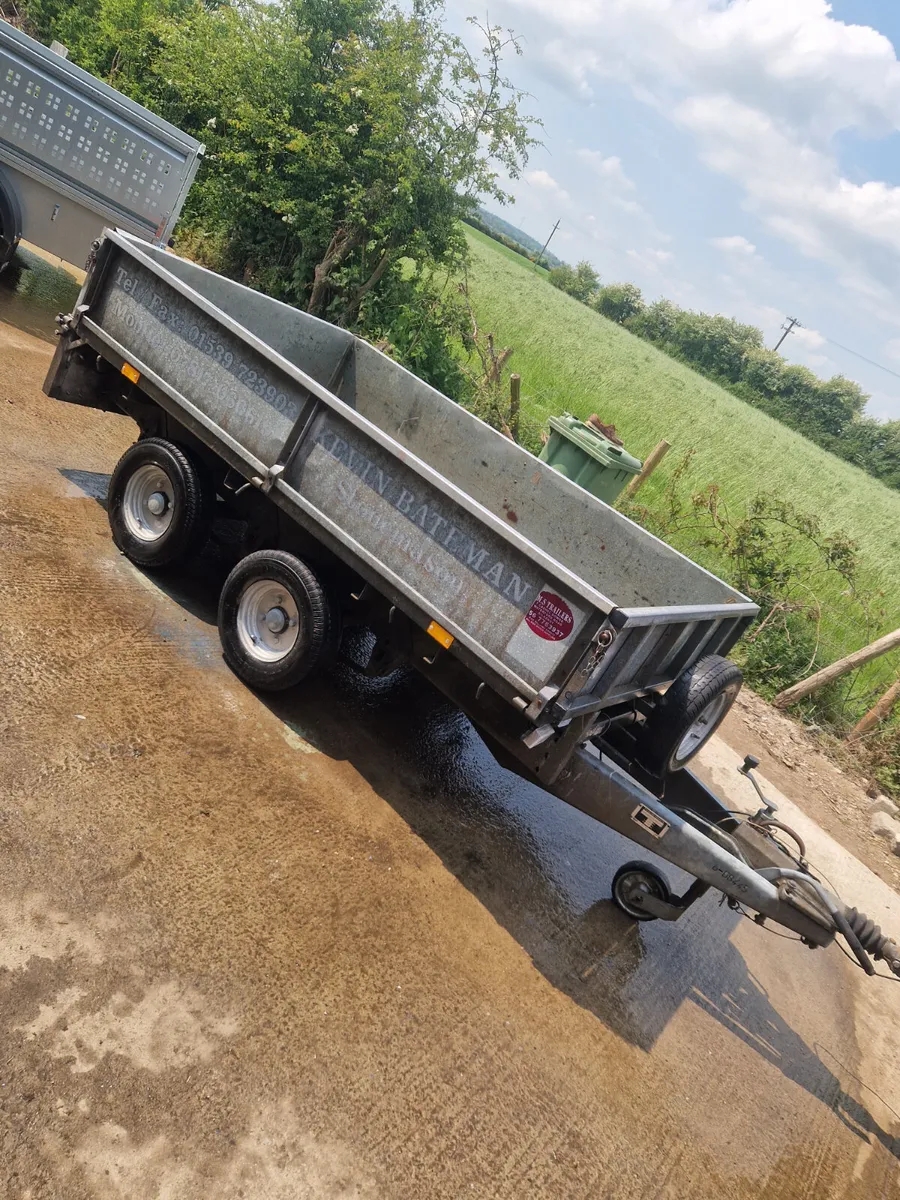 8x5 ifor Williams dropside trailer - Image 1