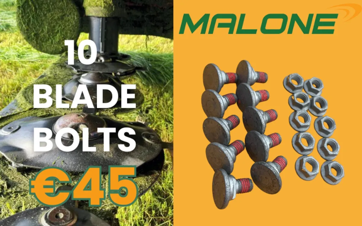 Malone 10 Blade Bolts & Nuts Bundle