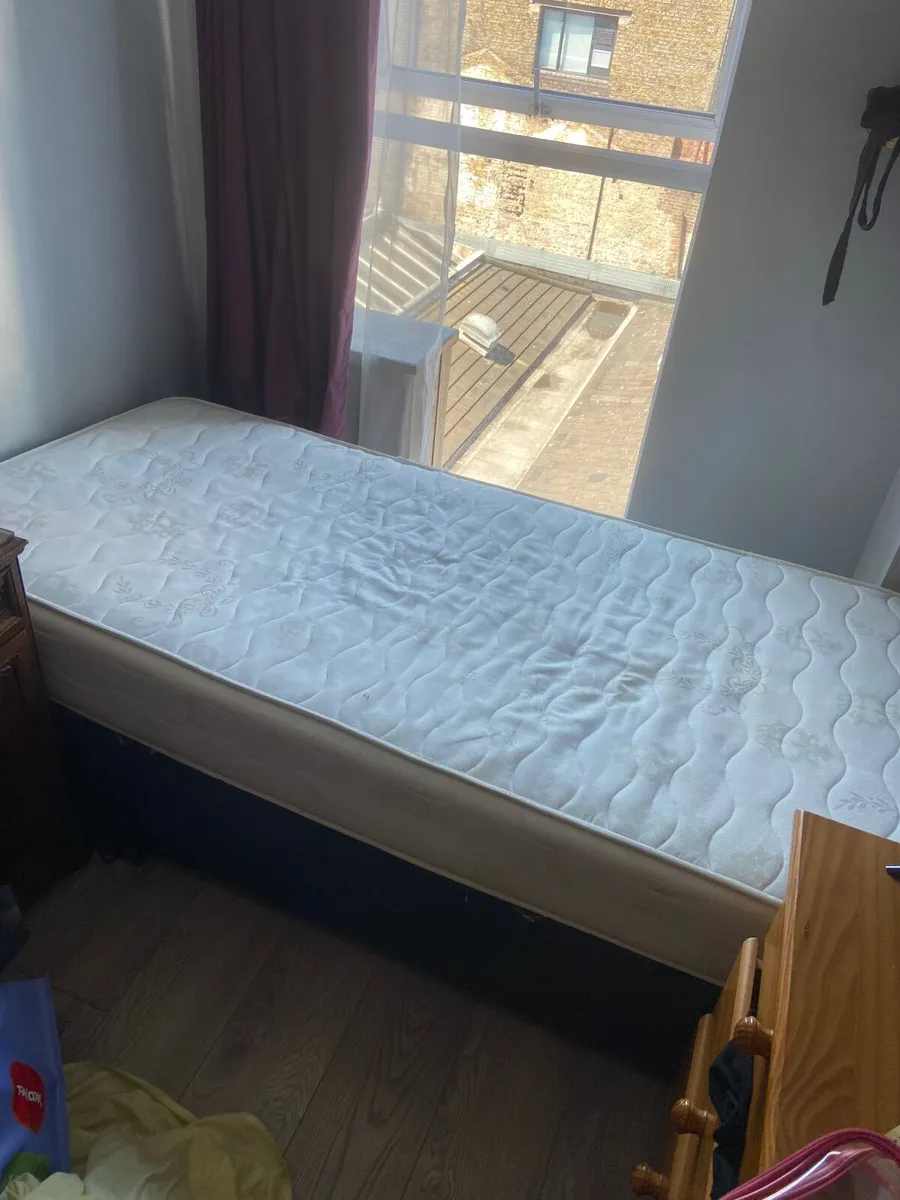 Single Bed and Mattress - Image 2