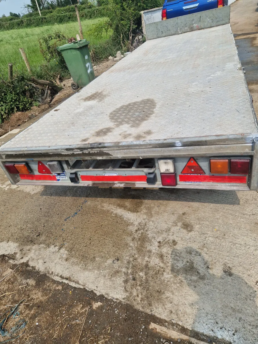 18ft ifor Williams flatbed trailer - Image 2
