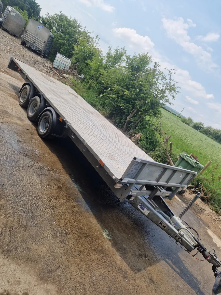 18ft ifor Williams flatbed trailer - Image 4