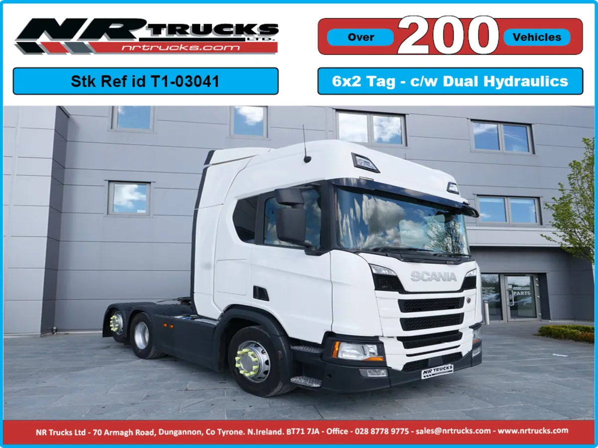 Scania R450 Highline 6x2 Tag Axle  Auto Gearbox - Image 1