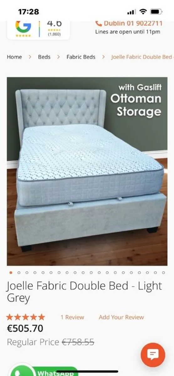 Double Bed Frame - Image 4