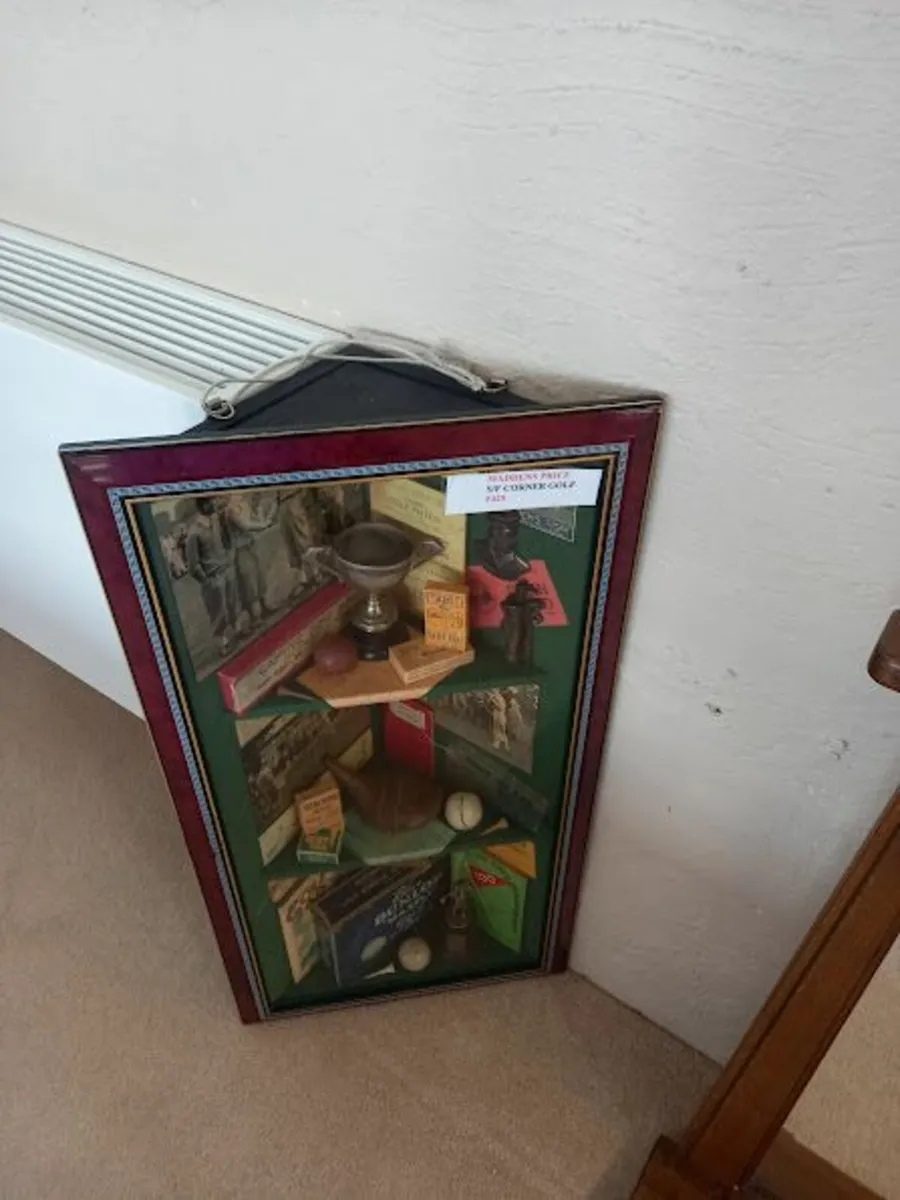 Memorabilia displays Aviation, Golf, Motorsport - Image 4