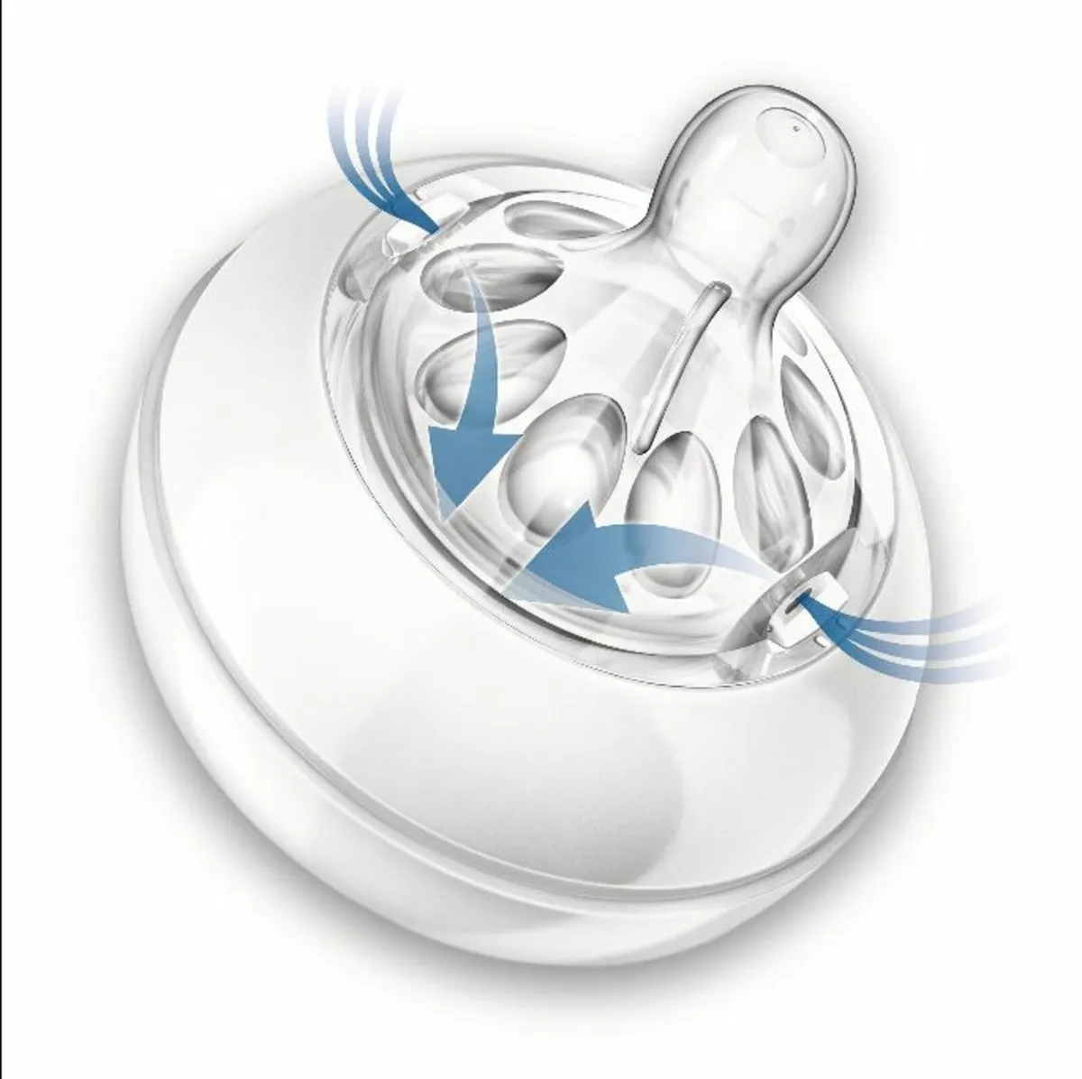 Philips Avent Natural Teat Fast Flow 2Pk 6M+ - Image 2