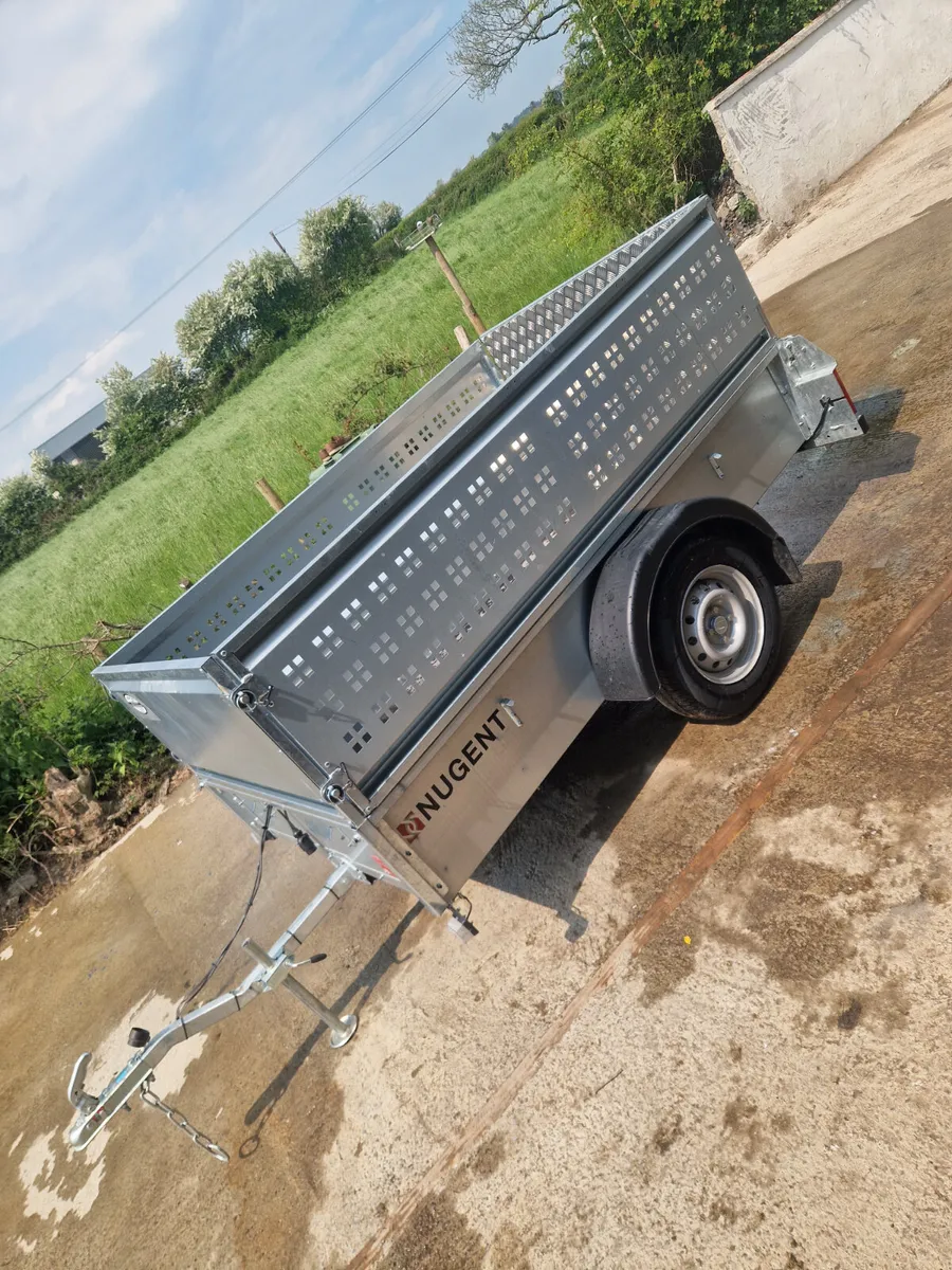 Brand new 7x4 nugent car trailer - Image 1