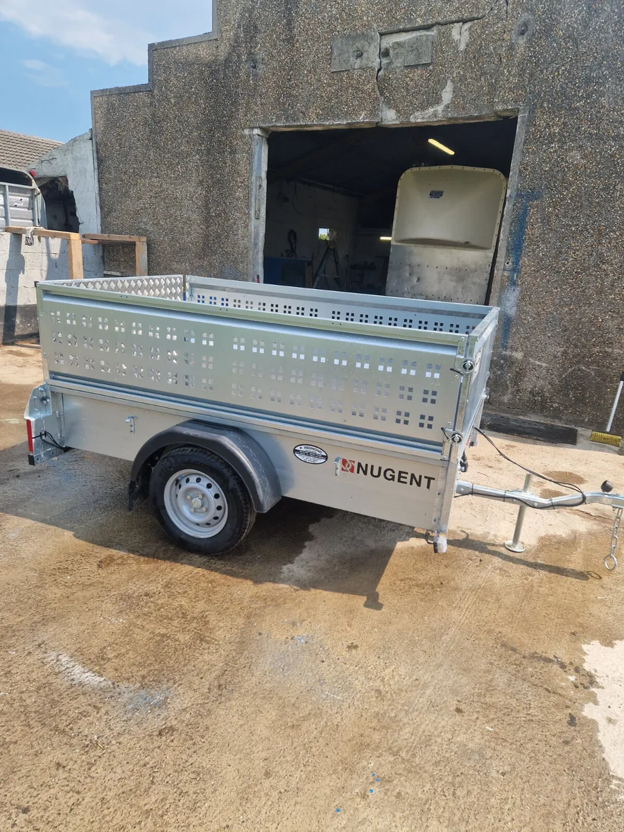 Brand new 7x4 nugent car trailer - Image 4
