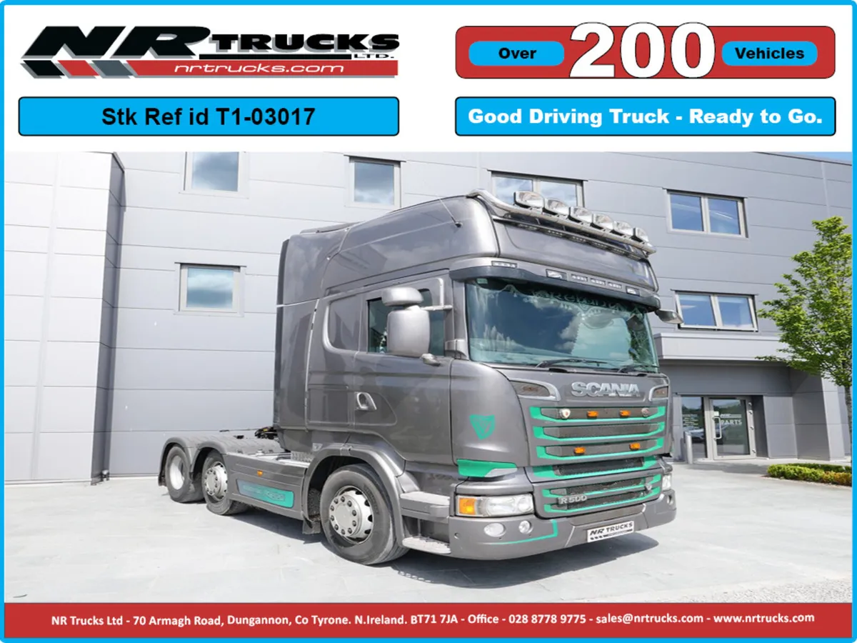 Scania R500 Topline 6x2 Midlift auto gearbox - Image 1