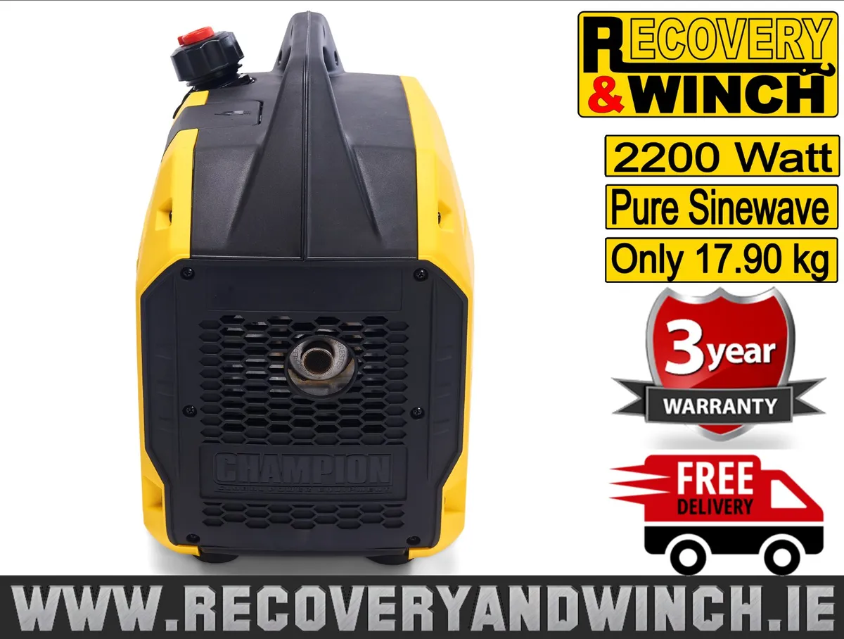 Champion 2.2Kw Inverter Generator -The Mighty Atom - Image 4