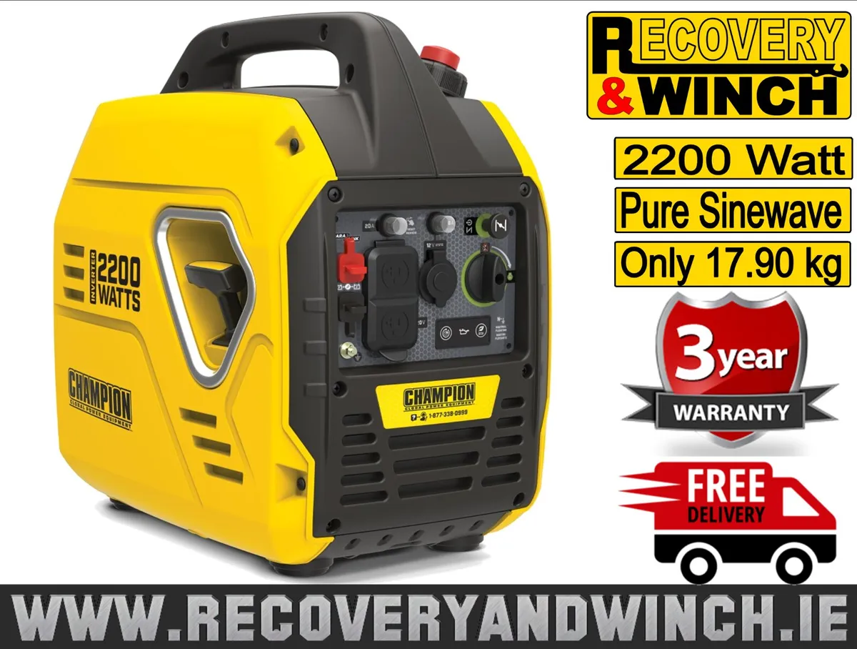 Champion 2.2Kw Inverter Generator -The Mighty Atom - Image 1