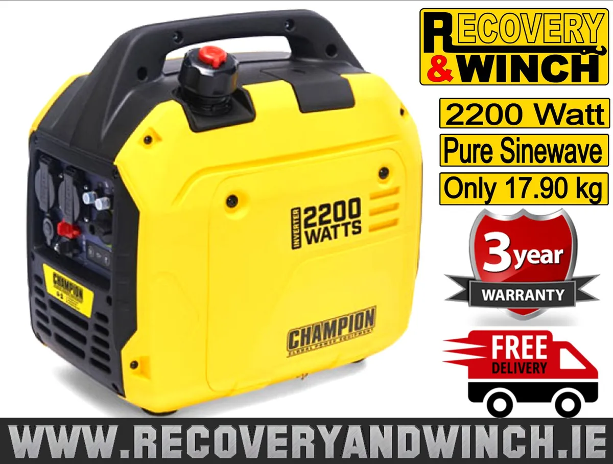 Champion 2.2Kw Inverter Generator -The Mighty Atom - Image 2