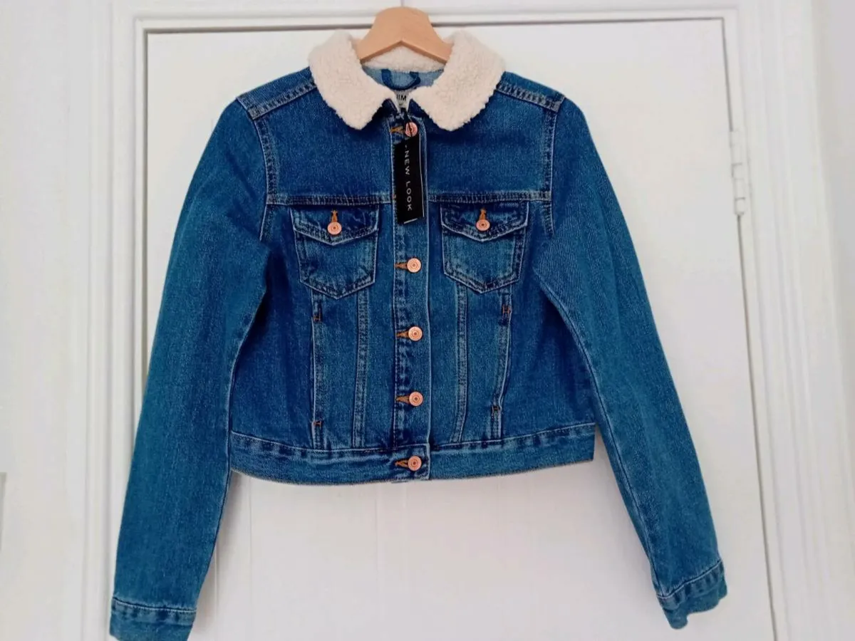 NEW Denim Jacket XS/S - Image 2