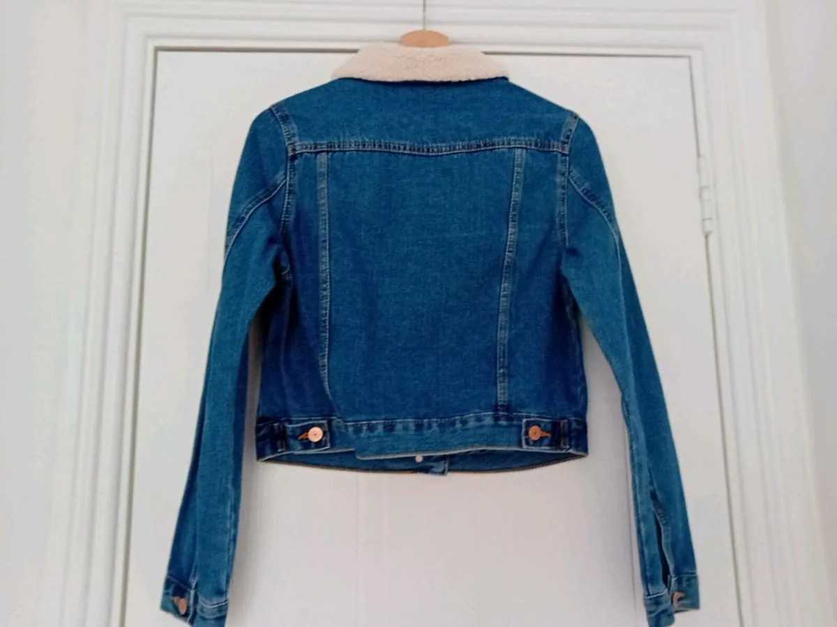 NEW Denim Jacket XS/S - Image 3