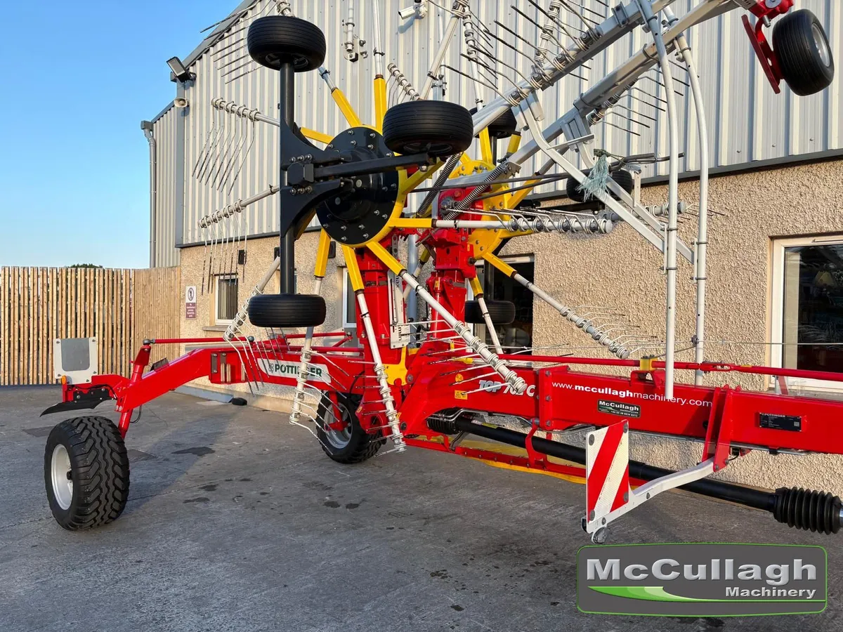 2022 Pottinger 702C Twin Rotor Rake - Image 3