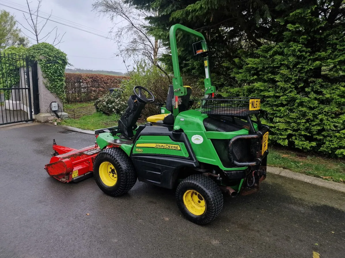 John Deere 1580 ride on mower lawnmower - Image 3