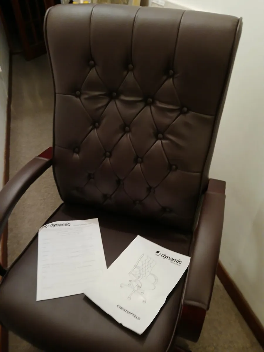 Office chairs new ..chesterfeild  delivered - Image 1