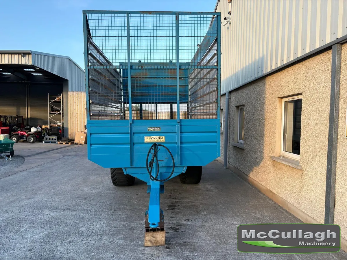 Used Donnelly 14ft x 7ft 6 Silage Trailer - Image 4
