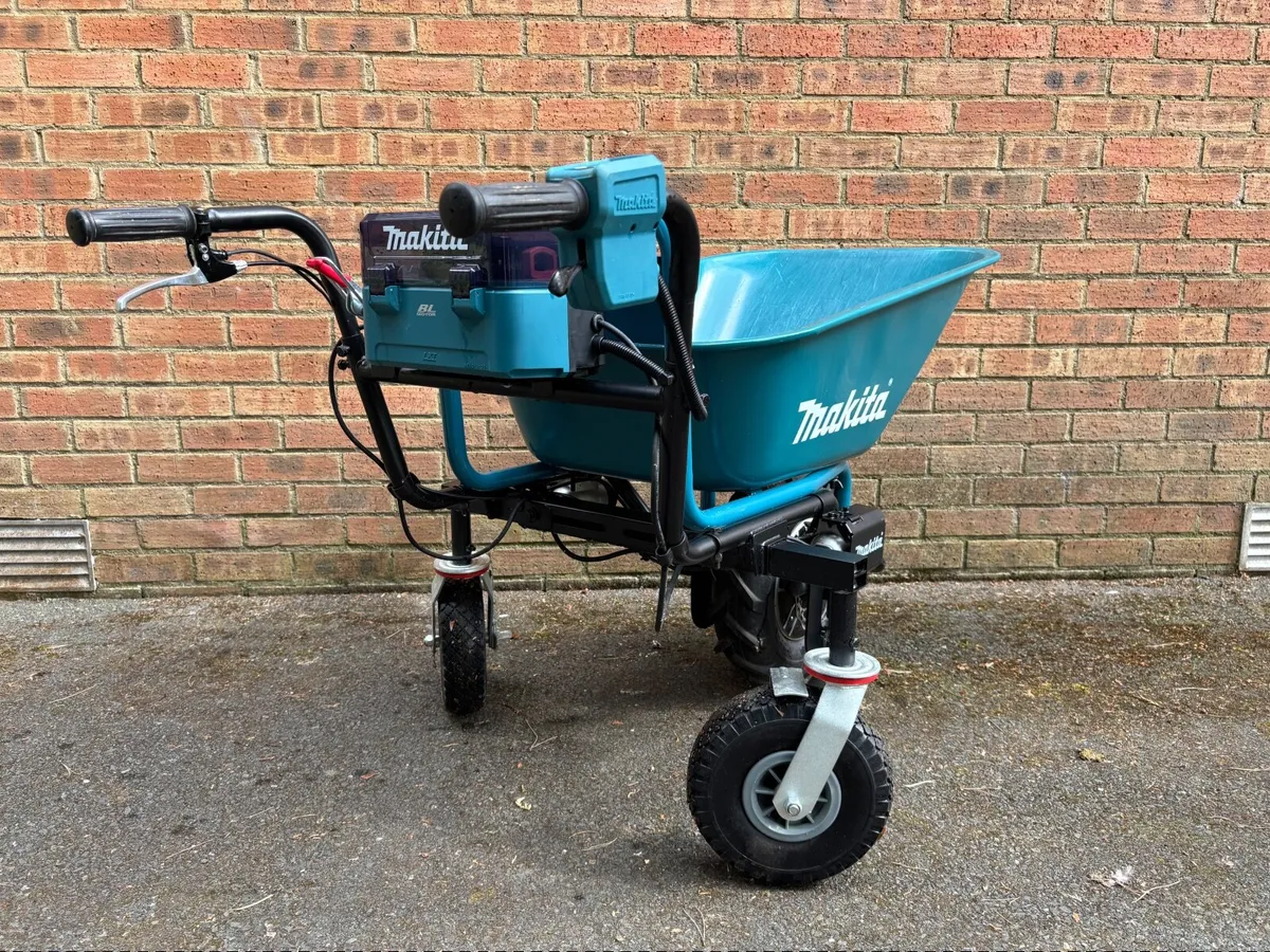 Makita DCU180PTX4 18v Wheelbarrow - Image 1