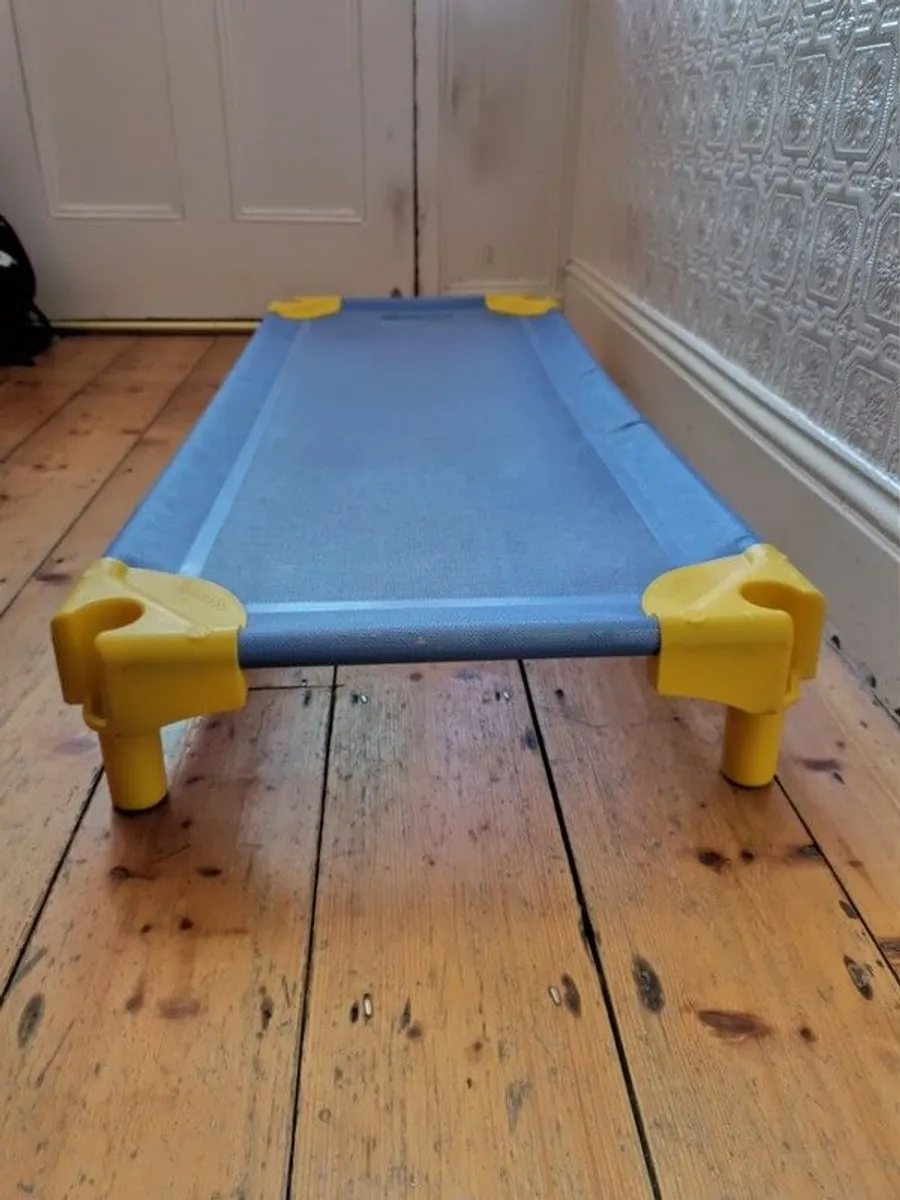 childs bed for up to around 5 years old. Suitable for sleepovers or for a playschool or creche - Image 1