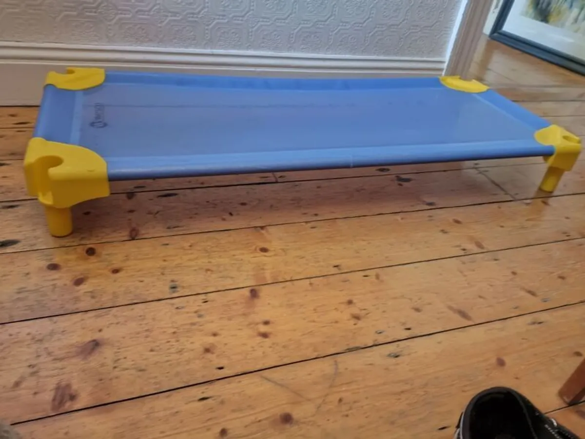 childs bed for up to around 5 years old. Suitable for sleepovers or for a playschool or creche - Image 3